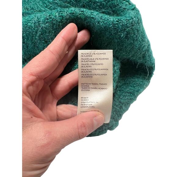 Free People Bradley Textured Pullover Sweater in Alpine Heather, size XL, NWOT - Picture 13 of 13